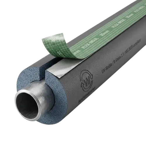 External Boiler Condensate Pipe Insulation