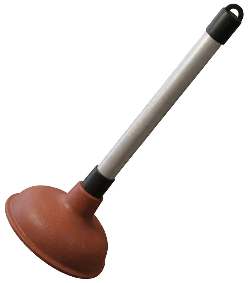 Classic Standard Red Rubber Sink Plunger